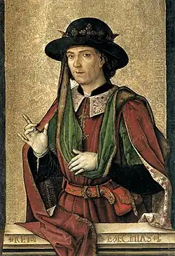 Ezechiel, c. 1500, Museo Diocesano de Palencia.