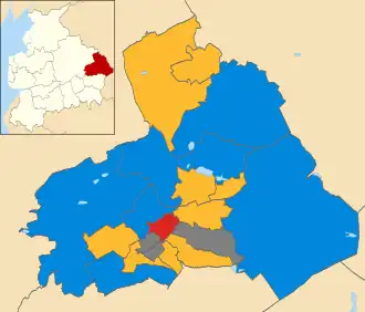 2007 results map