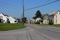 Pennsylvania Route 45 in Montandon