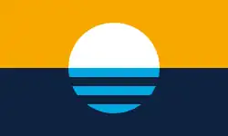 "Sunrise Over the Lake" by Robert Lenz, winner of the 2016 People's Flag of Milwaukee design contest