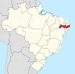 Location in Brazil