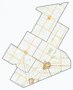 Perth East is located in Perth County