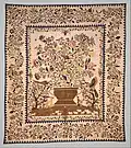 Phebe Warner Coverlet, Held in the Metropolitan Museum of Art, 103 1/4 x 90 1/2 in. (262.3 x 229.9 cm)