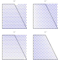 Visual representation of the edge interpolating forms.