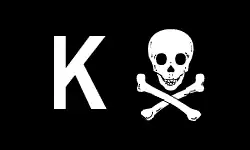 Flag used by Filipino revolutionary general Mariano Llanera (1896–1899)