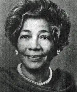 A smiling Angie Turner King