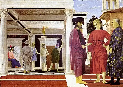 Piero della Francesca Flagellation, 59 x 82&nbsp;cm.