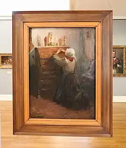 Girl Praying by Pierre-Auguste Renoir, 1864