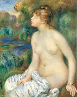 Renoir - Bather (1891)