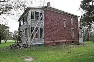 The former superintendent's house in 2018
