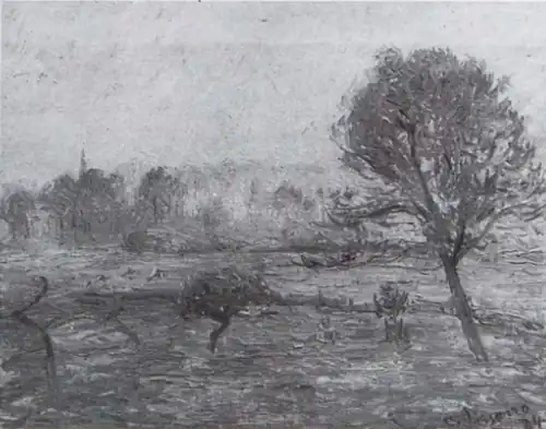 Fog in Éragny, 1884