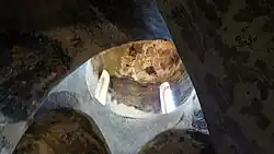 Interior view of the church.