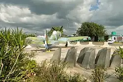 The same Sea Fury viewed from the rear