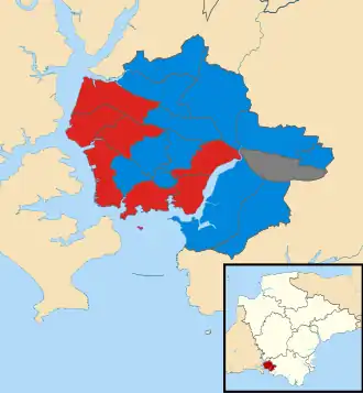 2006 results map