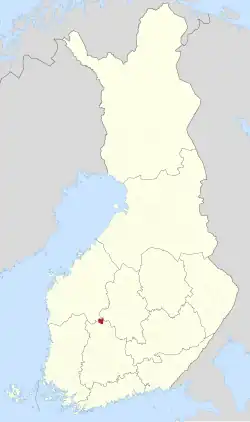 Location of Pohjaslahti in Finland
