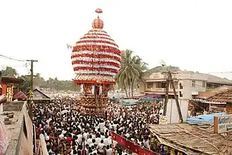 Temple car festival