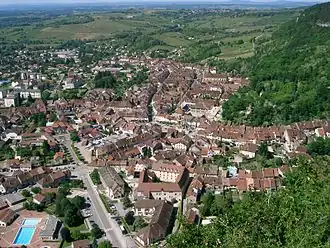 A general view of Poligny