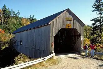 Forty Five River No. 1 covered bridge