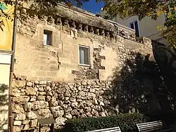 Remains near Porta Matera - Intersection with the Megalithic Walls of Altamura.