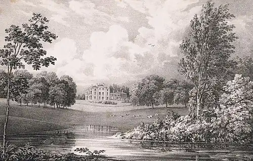 Portnall Park in 1828, by G.F. Prosser.