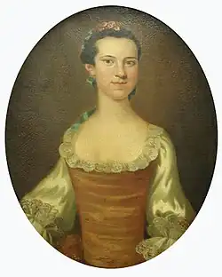 Portrait of Elizabeth Willing as an adolescent girl