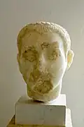 Roman portrait of a man, marble
