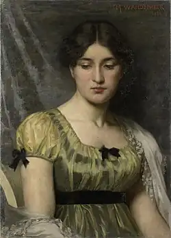 Portrait of a Woman, 1886 in the collection of the Rijksmuseum[6]