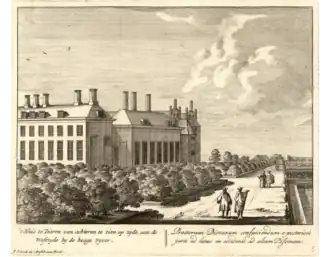 View of the westside of the house