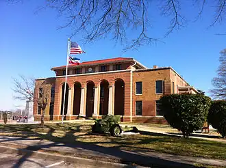 Prentiss County Courthouse in Booneville