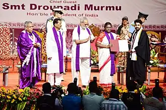 12th Convocation of Mahararaja Sriram Chandra Bhanja Deo University, Baripada