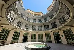 The inner courtyard.