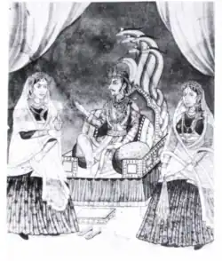 Portrait of Prithvi Narayan Shah or a descendant