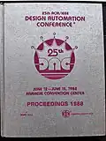 The cover of the 25th DAC Proceedings (1988).[16]