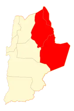 Location in the Antofagasta Region