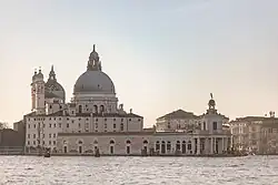 Punta Della Dogana seen from San Giorgio Maggiore Island.