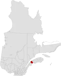 Location of Rimouski-Neigette
