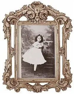 Natalie as a ten year old girl, photo taken in 1869