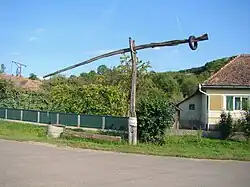 Well pole in Suveica