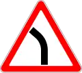 Dangerous curve to the left