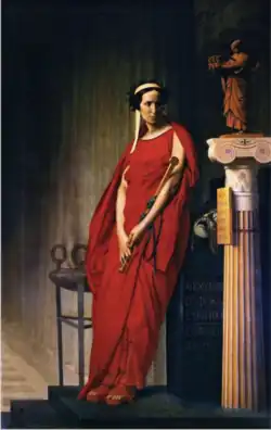 Jean-Léon Gérôme, Rachel, « La Tragédie », 1859.