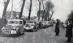 Departure from the Old Post Office in Orly, February 1935.