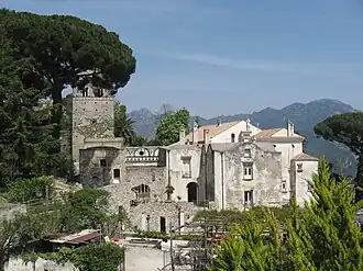 Villa Rufolo in Ravello, formerly Villa d'Afflitto