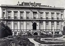 Rear of the Károlyi Palace, 1881