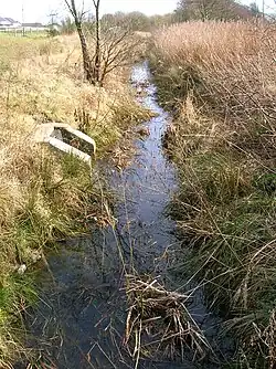 The Red Burn in 2009 near the site of the Drukken Steps.