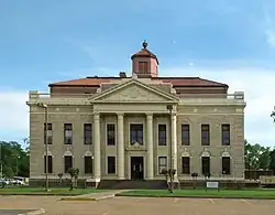 Red River Parish Courthouse in Coushatta