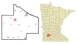 Cities and townships of Redwood County