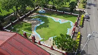 Dapitan's Mindanao relief map (c. 1892), a National Cultural Treasure