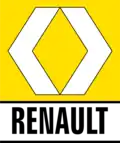 Logo of Renault from 1971 to 1972 (This logo was not used because it is considered as a copy of the logo of the company Kent)[301][302]