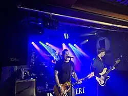 Reno Divorce during a concert in 2024 in the Pitcher in Düsseldorf (Germany)