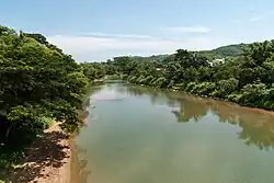 Tuaran River as seen on Tuaran District